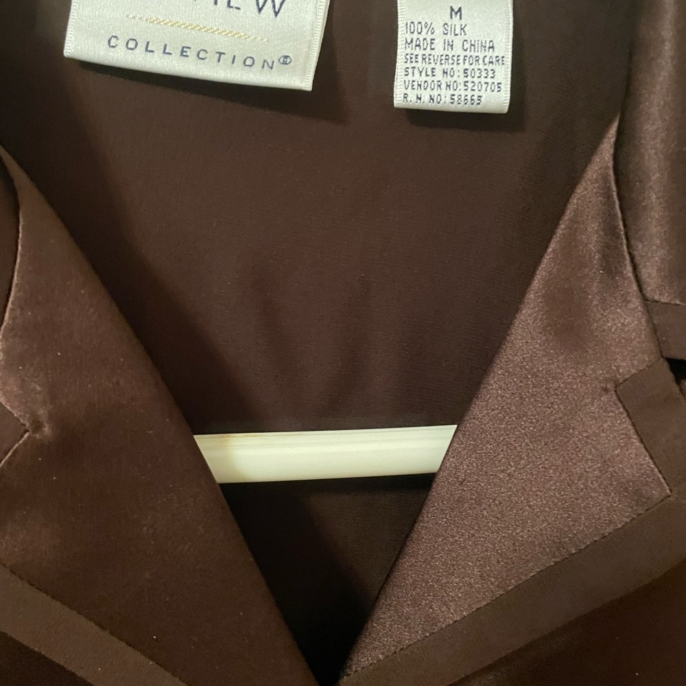 Used condition preview collection  silk shirt size medium